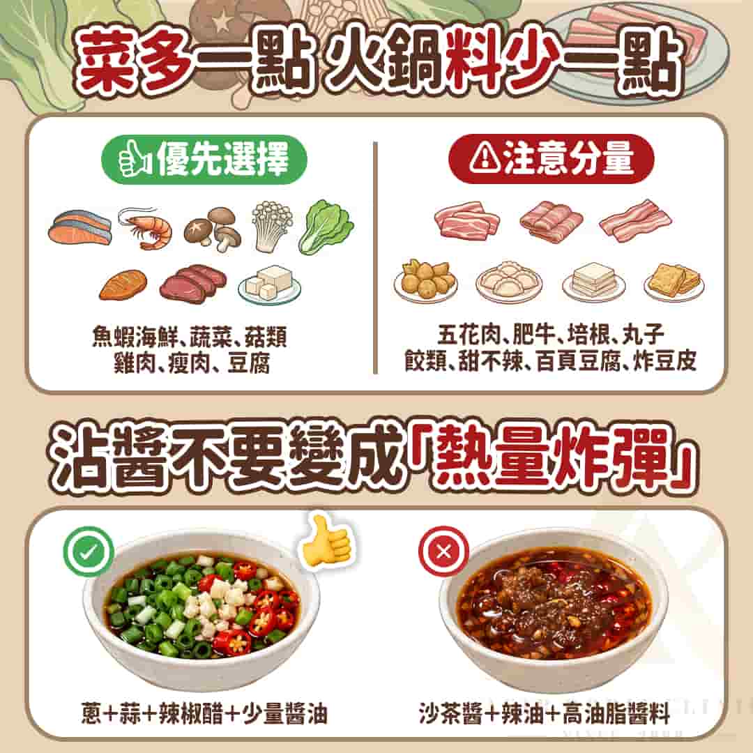 減脂火鍋食材選擇