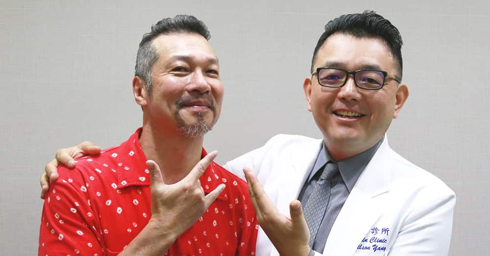 鋼鐵大叔黃仲崑：植鬍就選羅丹診所